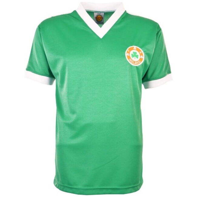 Republic Of Ireland 1986-1987 Retro Football Shirt Euro