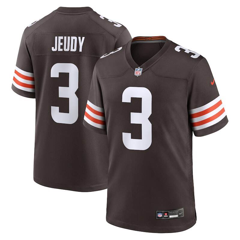 None Jerry Jeudy Cleveland Browns Great Value Authentic Jersey