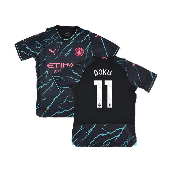 Authentic 2023-2024 Man City English Third Jersey