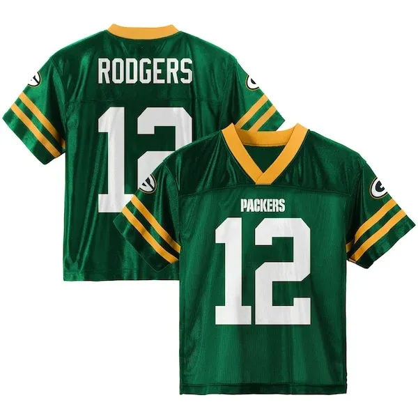 Performance Green Bay Packers Replica Jersey - Premium Jersey NFL F...