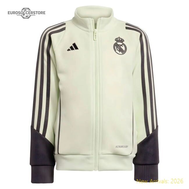 Luxury 2025-2026 Real Madrid Tracksuit (almost Lime) - Infants