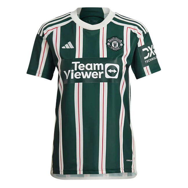 Premium Man Utd 2023-2024 Man Utd Away Shirt (Mainoo 37)