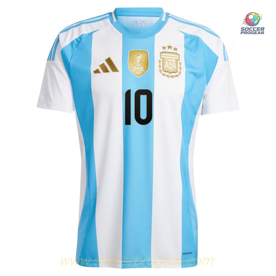 Argentina Home Team Jersey 2024-25 Edition Messi