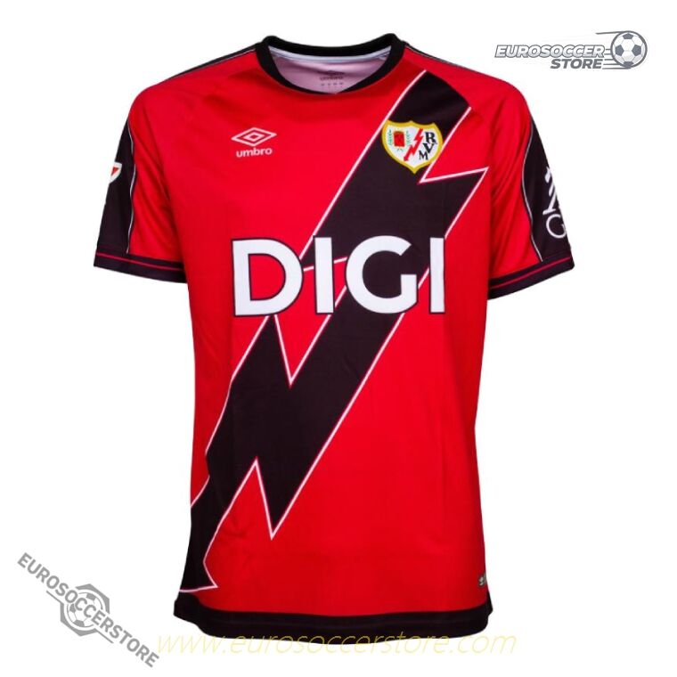 Rayo Vallecano's Away Football Jersey for the 25-26 Season