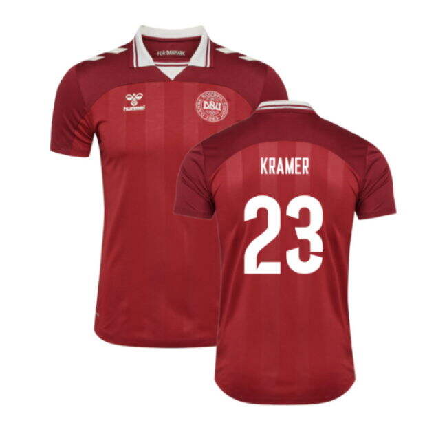 2025-2026 Denmark Womens Team Home Shirt (Ladies) (Kramer 23)