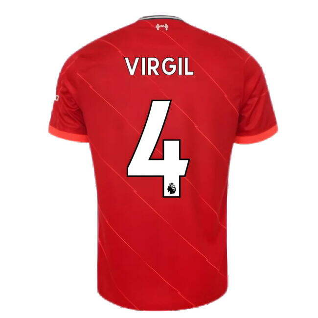 Liverpool Historic Club Retro Jersey - 2021-2022 (VIRGIL 4)