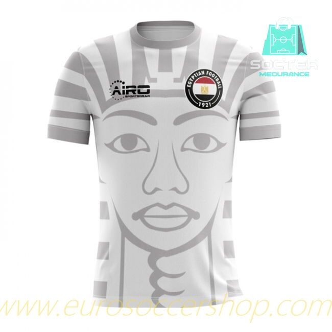 2025-26 Collection Egypt Away Football Shirt Official Youth Version (M Salah 10)