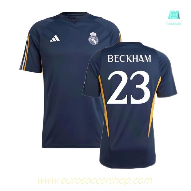 2023-2024 Real Madrid Training Shirt (Legend Ink) (Beckham 23)