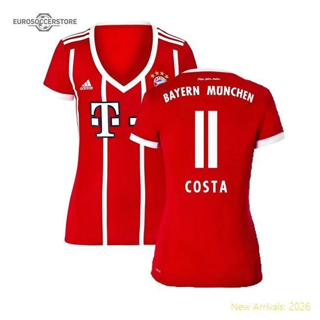 Excellent Bayern Munich 2017-18 Womens Main Jersey (xl) ((excellent