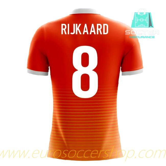 2025-26 Collection Holland Home Shirt Concept Edition (Rijkaard 8)