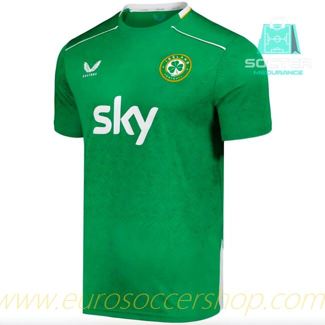 Genuine 2024-25 Collection Ireland Home Football Shirt