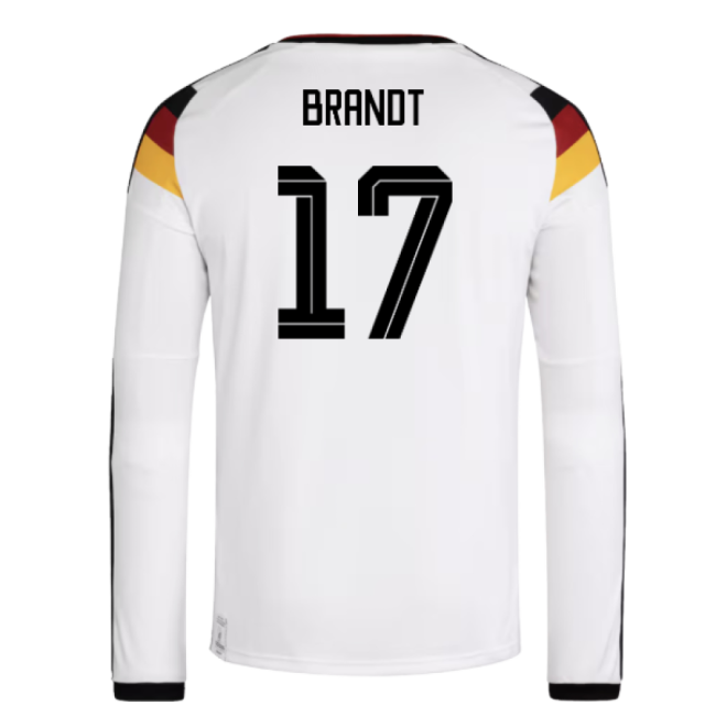 Brandt 17 Germany International Team Sleek Home Match Shirt