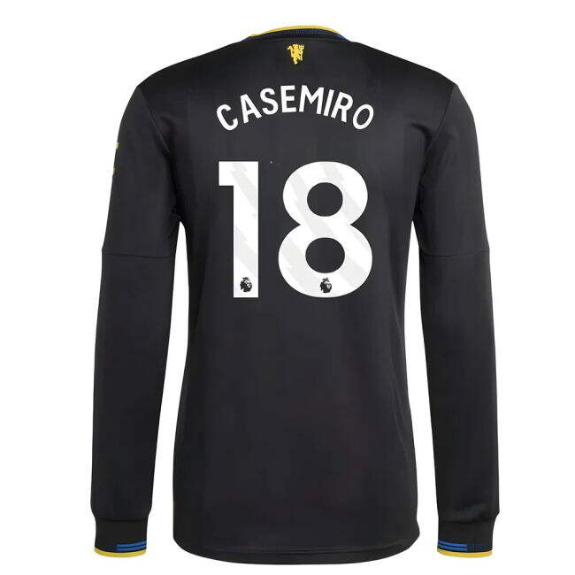 Best Value Man Utd Casemiro 18 2025-2026 Man Utd Authentic Long Sle...
