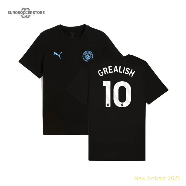 Official Home Premier League Team Grealish Jersey 2025-2026 Breathable