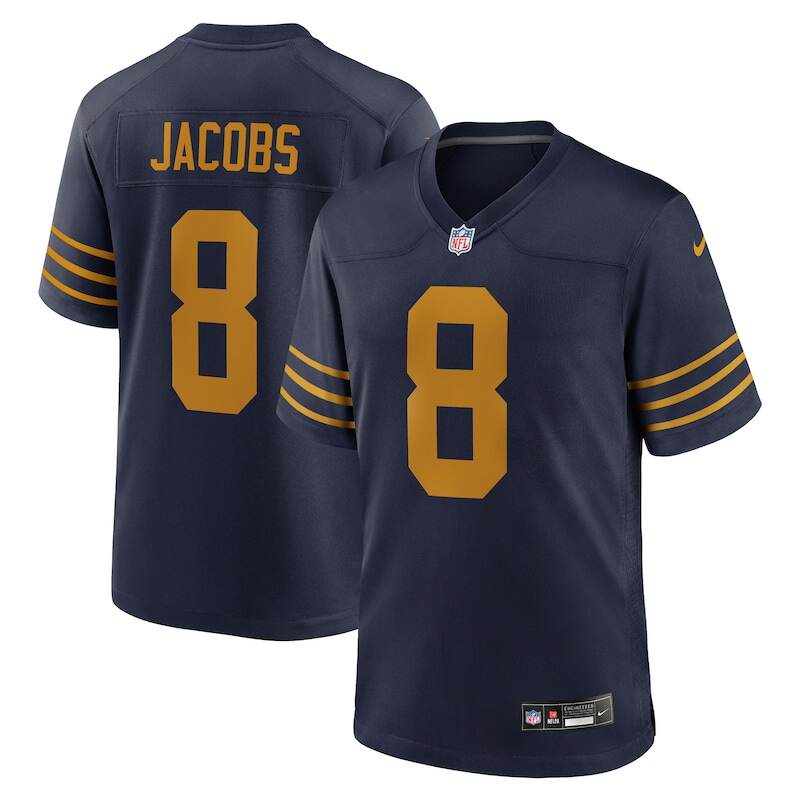None Josh Jacobs Green Bay Packers Great Value Game Jersey Game Day We