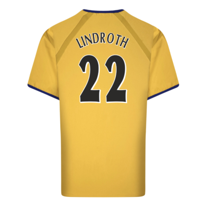 Official Everton 2003 Anniversary Retro Away Shirt (Lindroth 22)