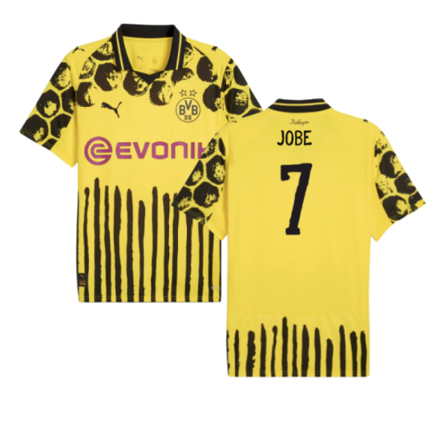 2025-2026 Borussia Dortmund Home Durable Shirt (Jobe 7)