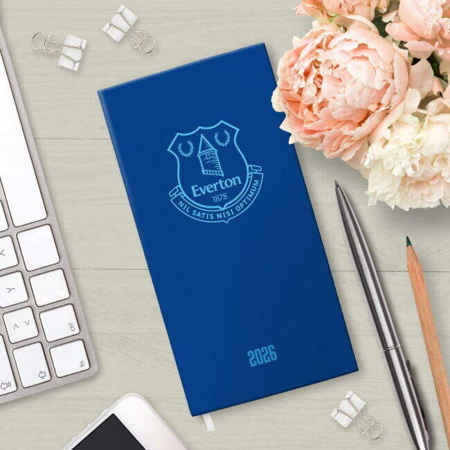 Diary 2026 Limited Edition Exclusive Quality Everton Home Rare Jersey
