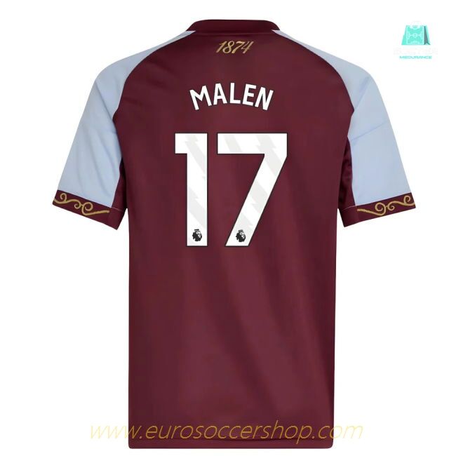 2025-2026 Aston Villa Home Shirt (Kids) (Malen 17)
