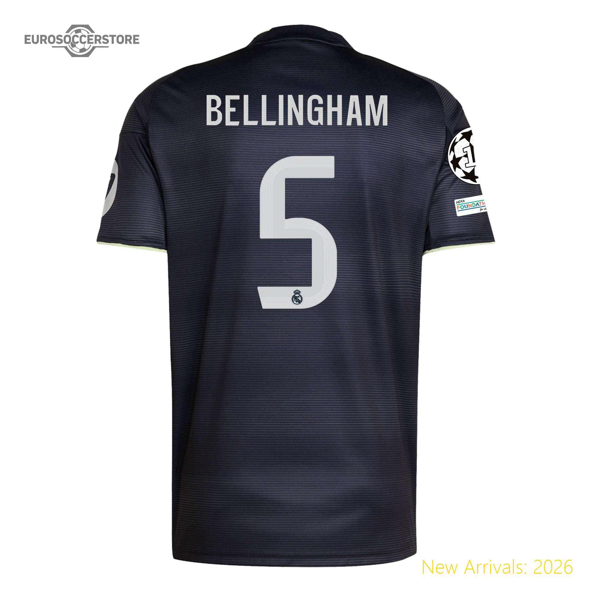 League Approved Premium Men Rma Midfield Maestro Away Jersey 2023