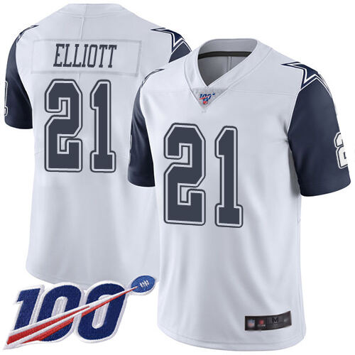 Authentic Cowboys #None White None Limited NFL Jersey elite
