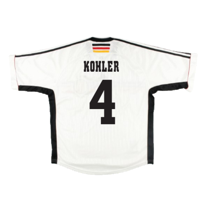Advantages Germany 1998-00 Home Shirt ((Very Good) L) (Kohler 4) Cute