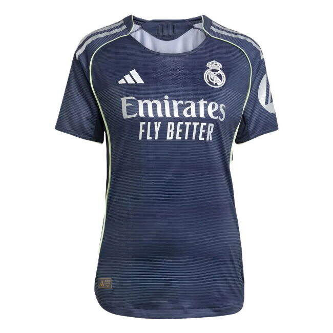 Real Madrid (rm) Official 2025-2026 Away Soccer Jersey - Breathable