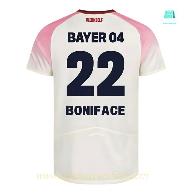 2025-2026 Bayer Leverkusen Away Shirt (Kids) (Boniface 22)