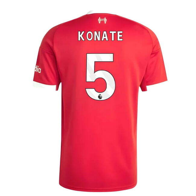 football shirt 2025-2026 Liverpool Home Shirt (Konate 5)