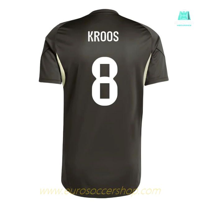 2025-2026 Real Madrid Training Jersey (Utility Grey) (Kroos 8)