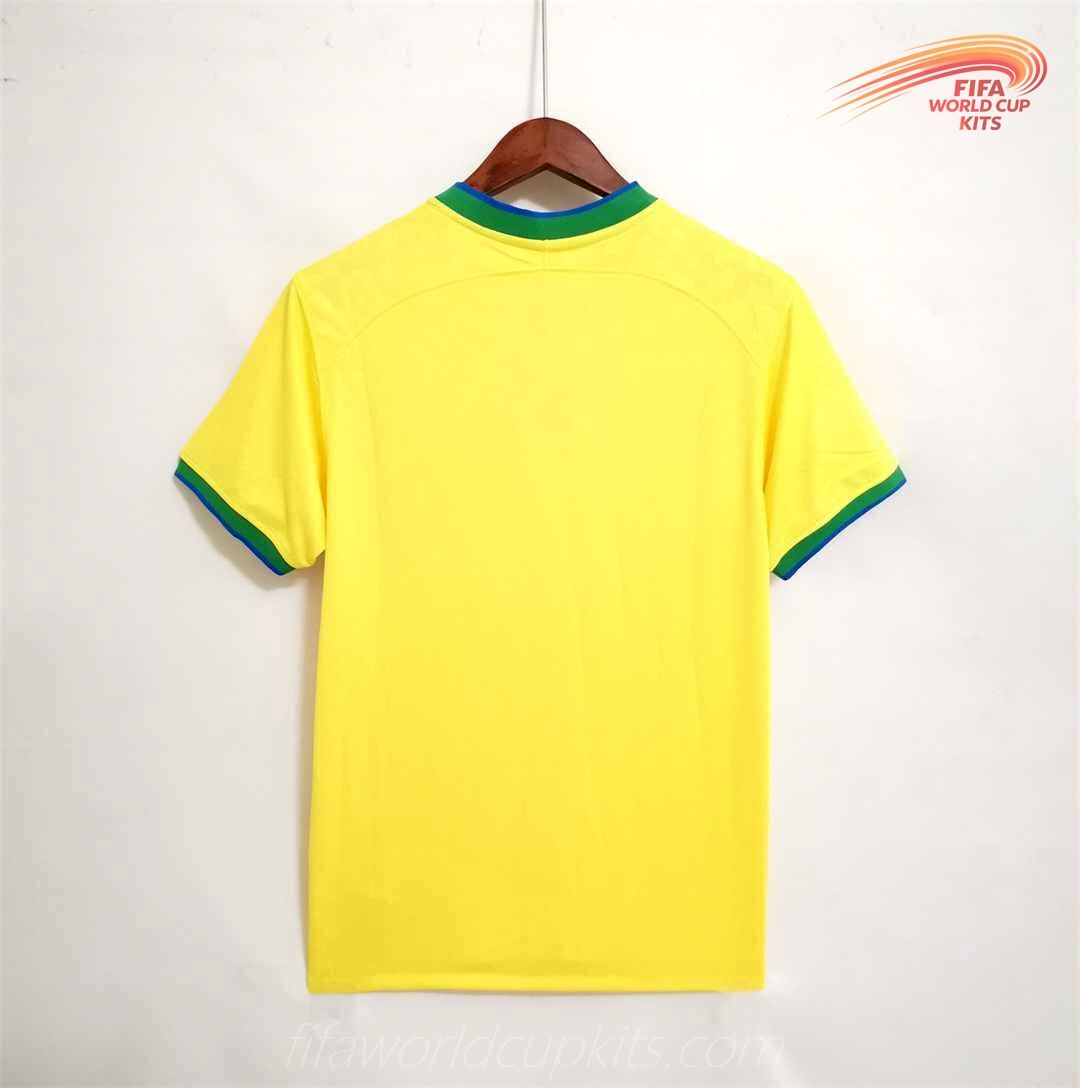 First Choice Football Jersey of Brazil season 2022 FIFA World Cup