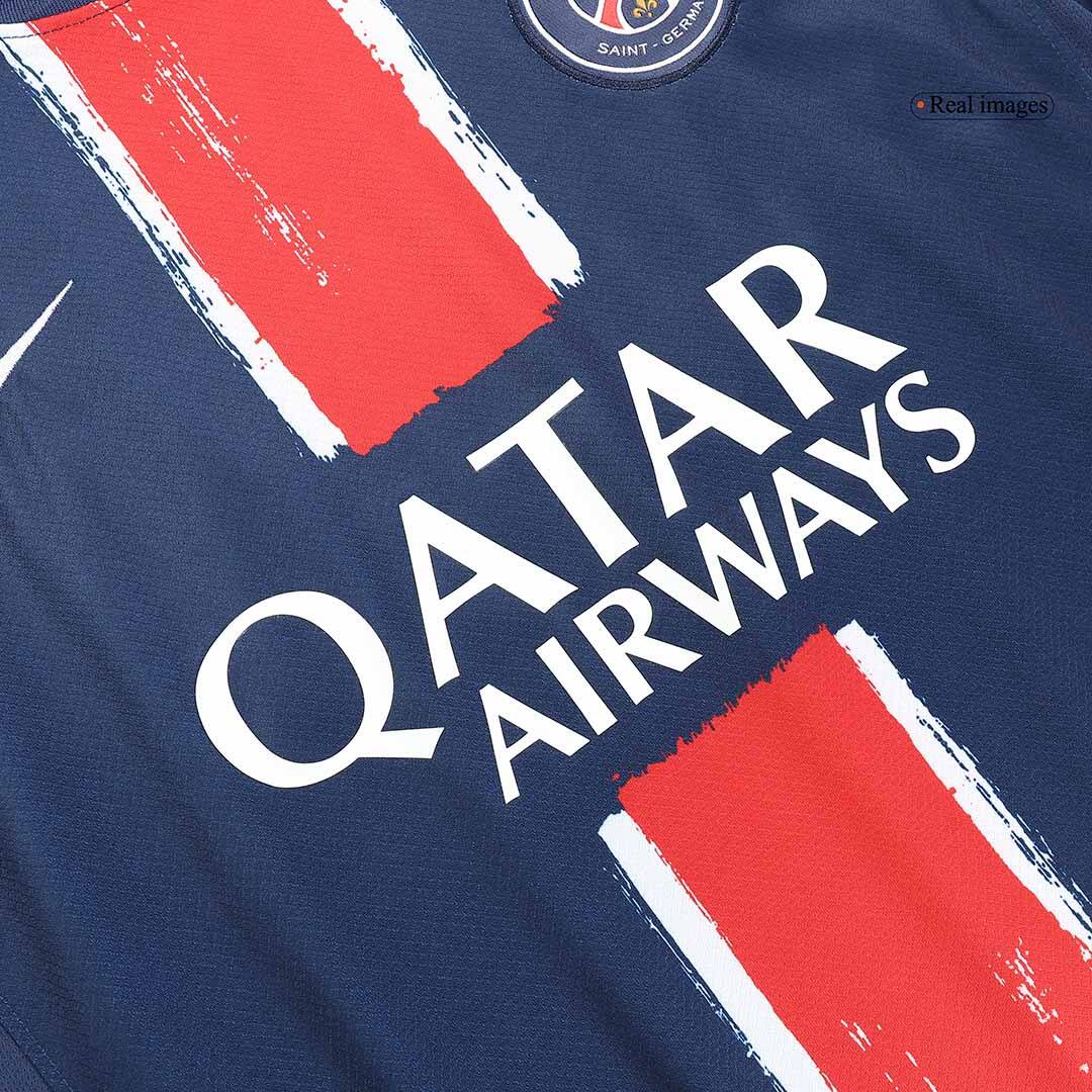 KVARATSKHELIA #7 PSG Home Soccer Jersey 2024/25 Authentic Kit