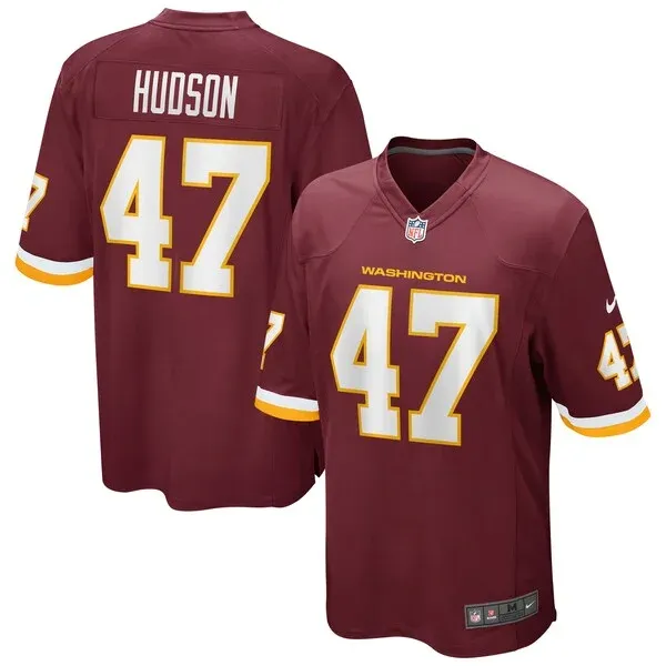 None Khaleke Hudson Game Jersey - Burgundy | NFL Player Jersey