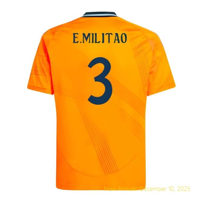 2024-2025 Real Madrid RM Elite Away Youth Kit (E.Militao 3) - Great