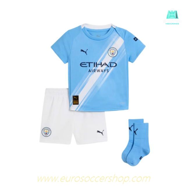 2025-2026 Man City Home Baby Kit (Bernardo 20)