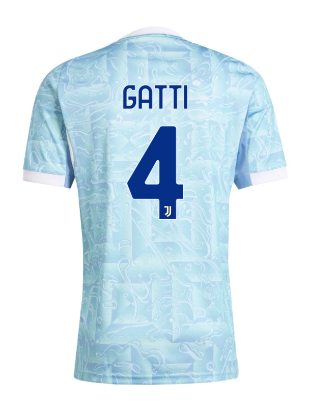 Juventus 25-26 Season Away Jersey with GATTI 4 Printing