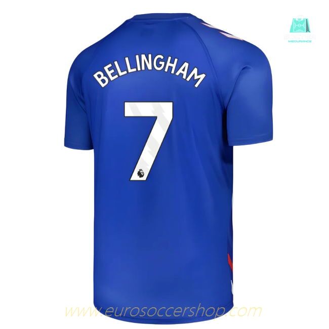 2025-2026 Sunderland Away Pre-Match Jersey (Blue) (Bellingham 7)