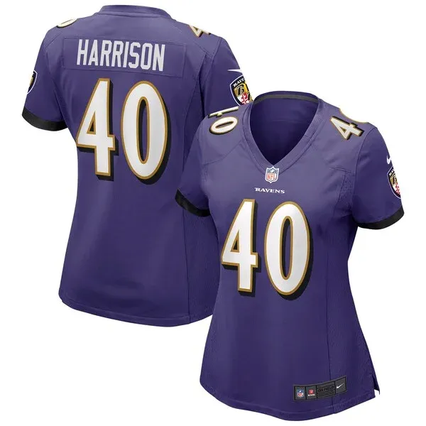 Performance Baltimore Ravens Game Jersey - Premium Purple NFL Fan J...