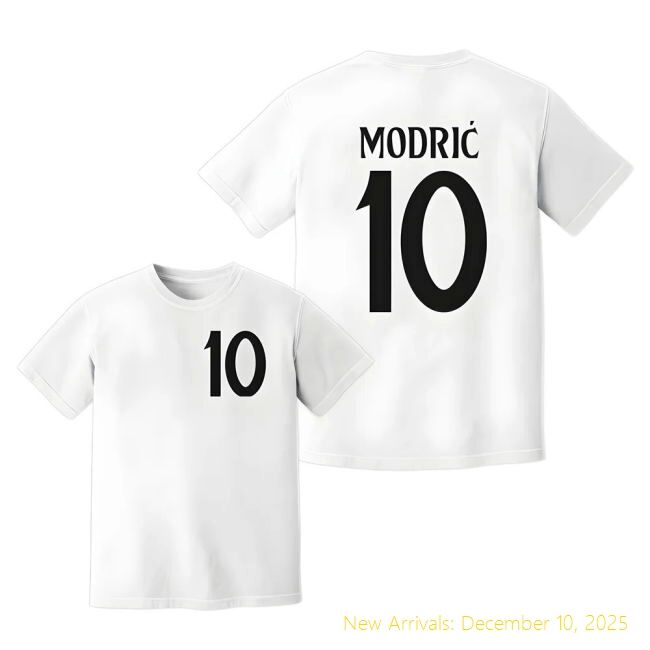 Real Madrid Tee - Featuring Modric - Official Licensed - La Liga