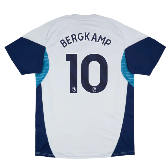 2025-2026 Arsenal Training Shirt (Grey Two) (Bergkamp 10)