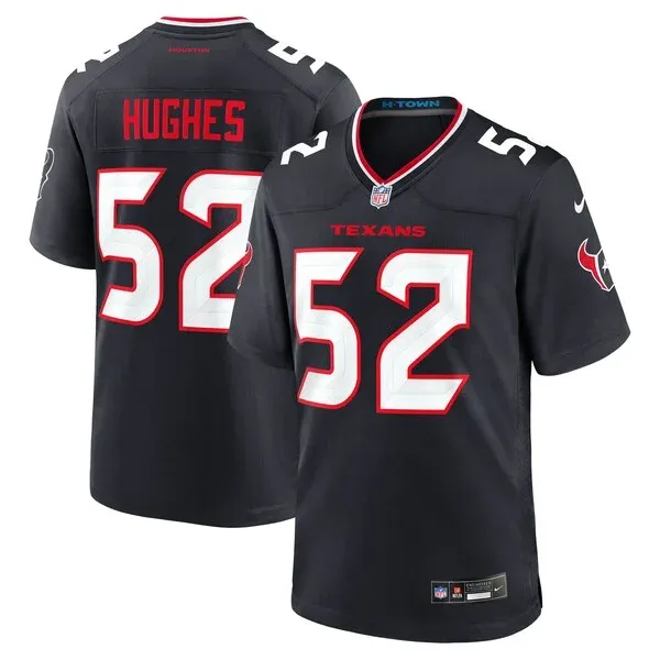 None Jerry Hughes Game Jersey - Navy | NFL Player Jersey | NFL Footbal