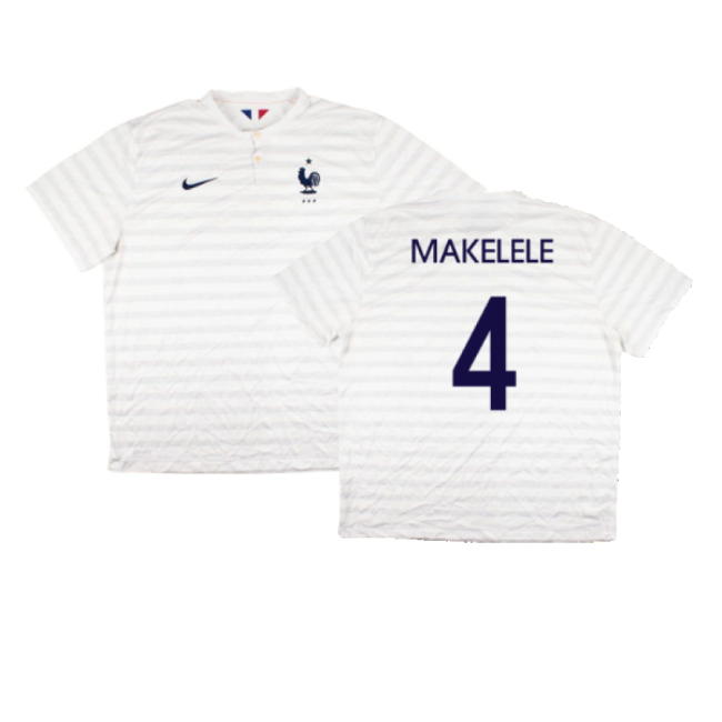 Match Worn Style France High Standard Away Player Jersey