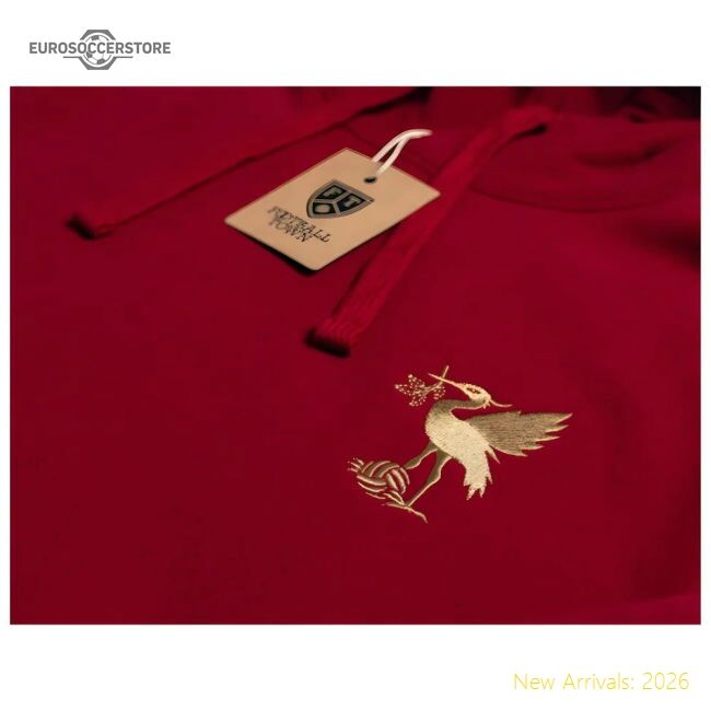 Authentic Liverpool The Bird Retro Football Hoodie (red) - Premium