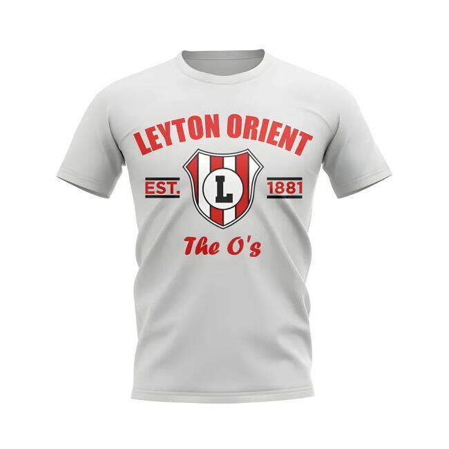Leyton Orient T-Shirt - White (Adult