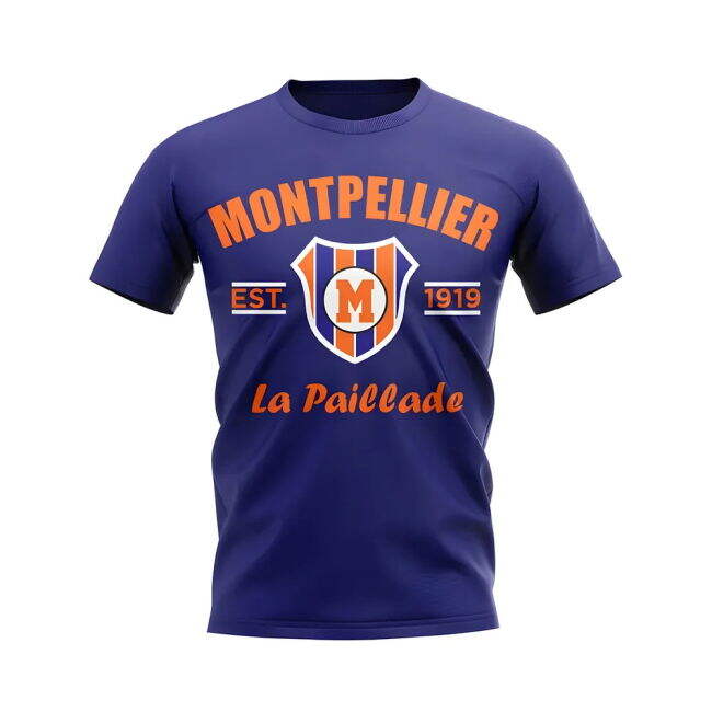 Montpellier Official T-shirt Soccer Jersey - Match Quality