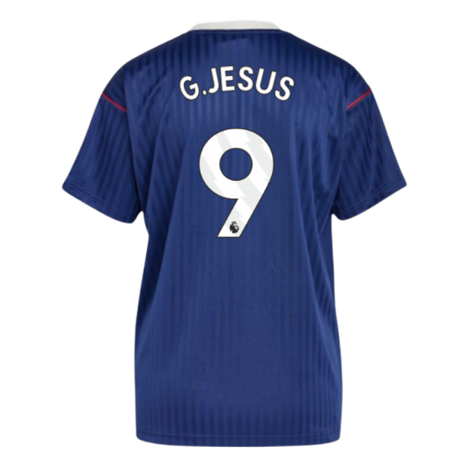 Arsenal Terrace Icons Shirt (Navy) (G.Jesus 9) - official style