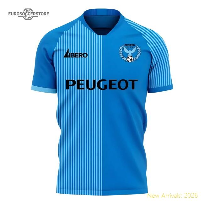 Premium Coventry 2025-2026 Home Concept Football Kit (libero)