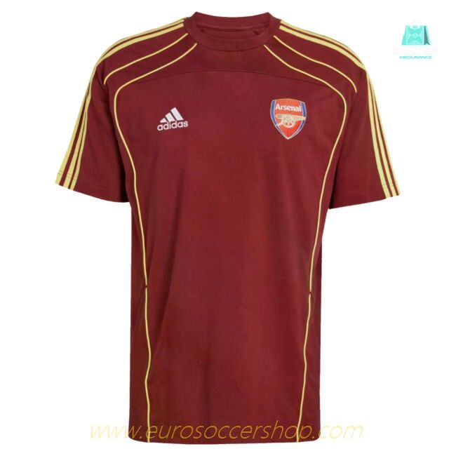 2025-2026 Arsenal UBP Tee (Noble Maroon) (Gyokeres 14)