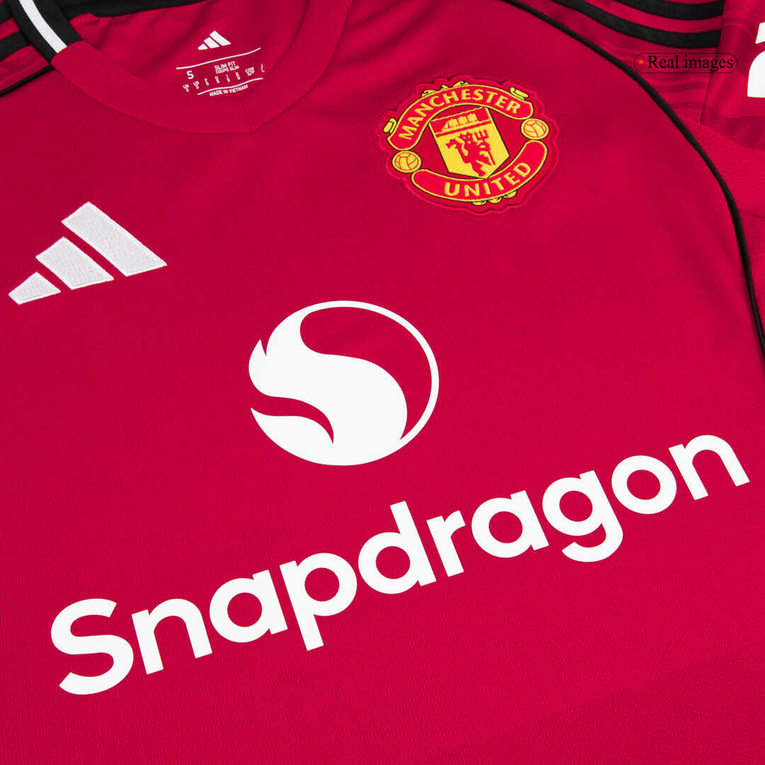Manchester United Home Soccer Jersey 2025/26
