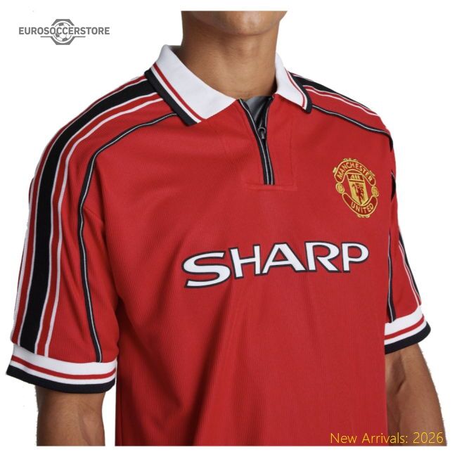Authentic 1998-2000 Man Utd Retro Home Shirt - Premium Quality